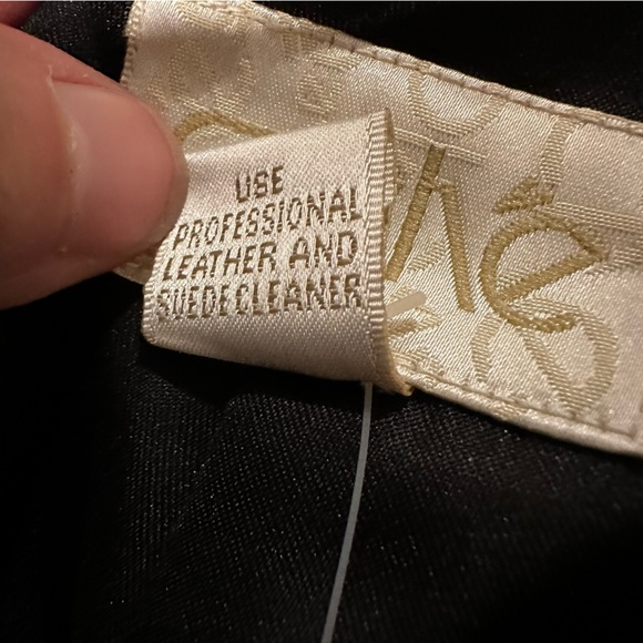 Caché super soft real leather pants, fully lined, black 8 NWT - Picture 9 of 9